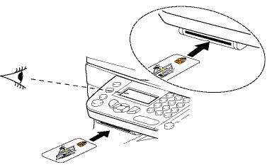 Установка смарт-карты Xerox Phaser 3100